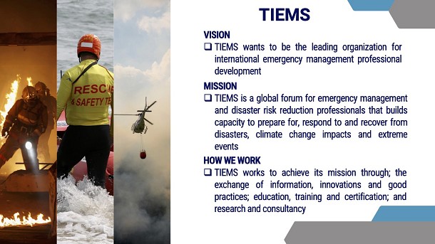 The International Emergency Management Society (TIEMS): Product image